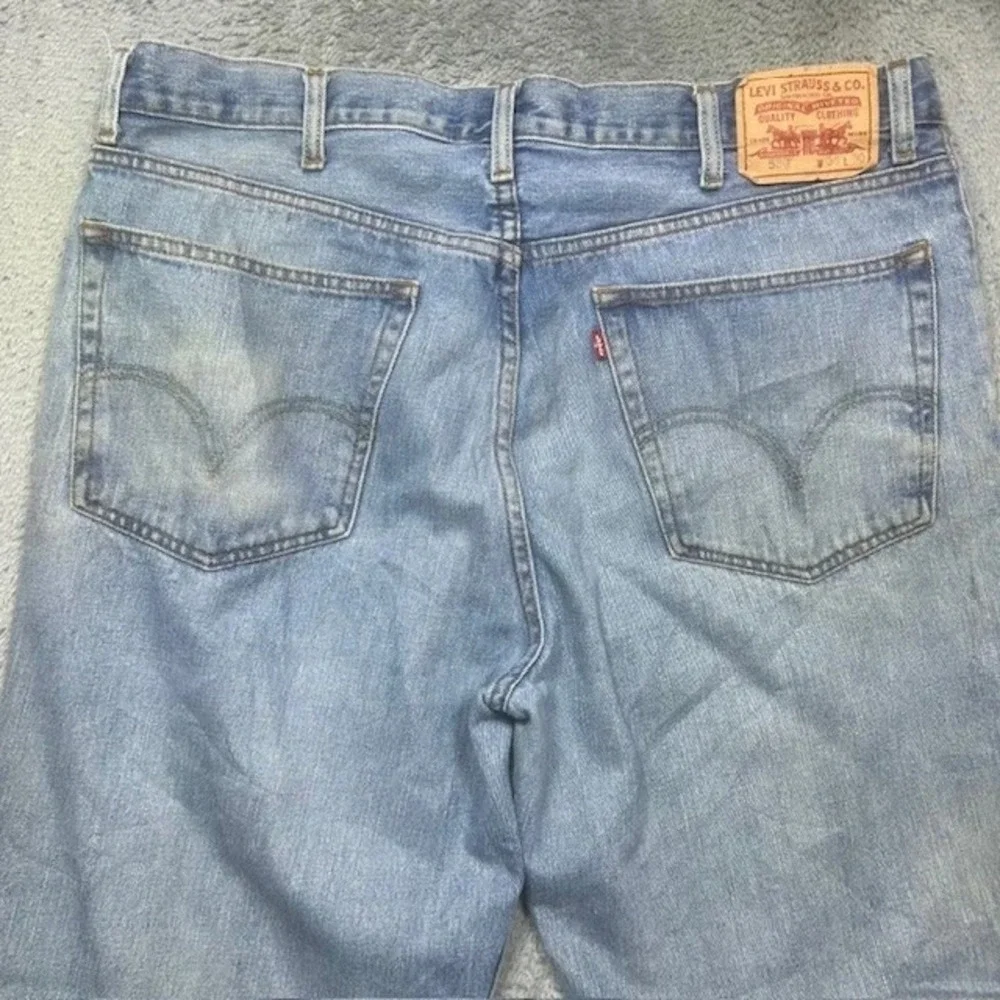 Vintage Levi's‎ 550 Jeans Men's 38x30 Blue Distressed Faded Work Relaxed Fit Y2K